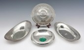 3 AMERICAN STERLING SILVER TRAYS