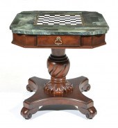 VICTORIAN STYLE MARBLE TOP TWO