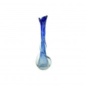 MURANO GLASS VASELarge Murano Blue