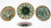 4 PIECES OF ENGLISH MAJOLICA Property