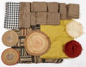 TEXTILES INCLUDING A HOOKED RUG,