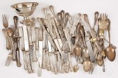 MISCELLANEOUS STERLING SILVER FLATWARE,