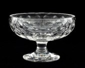 A Hawkes Glass Compote The simple