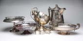 GROUPING OF SILVERPLATE. American,