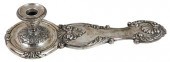 EARLY CONTINENTAL SILVER CHAMBERSTICKprobably