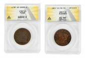 EARLY U.S. COPPER COINS, FUGIO
