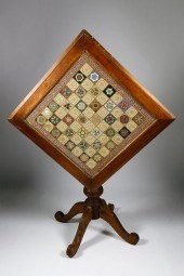 COUNTRY CHIPPENDALE TILT TOP CHESS