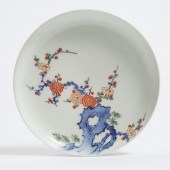 A Japanese Arita Porcelain Dish,