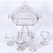 EARLY AMERICAN PRESSED GLASS EAPG