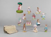 (20)  Beatrix Potter items, c/o