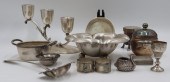 SILVER. ASSORTED GROUPING OF STERLING,