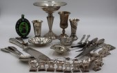 SILVER. ASSORTED GROUPING OF SILVER