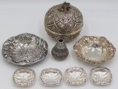SILVER. ASSORTED GROUPING OF STERLING