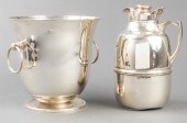 ITALIAN SILVERPLATE PITCHER AND