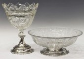 2) HAWKES MILLICENT CUT GLASS STERLING