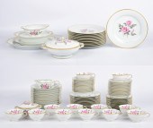 (91) Pcs Noritake porcelain dinnerware,