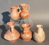 GROUP OF FIVE PRE-COLUMBIAN TYPE
