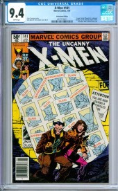 MARVEL COMICS X-MEN #141 CGC 9.4