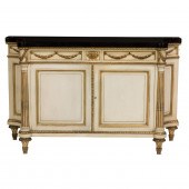 A NEOCLASSICAL STYLE MARBLE TOP