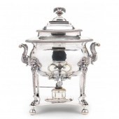 A SHEFFIELD SILVER-PLATED HOT WATER