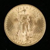 1907 SAINT-GAUDENS 20 DOLLAR GOLD