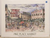 1987 Pike Place Market Art Print