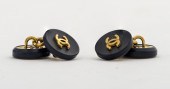 CHANEL CUFF LINKS, PAIR Pair of