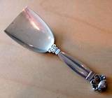 silver sugar shovel spoon