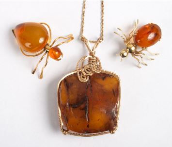  Researching  Amber Jewelry
