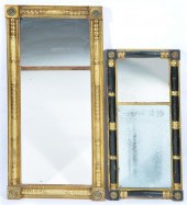 2 AMERICAN CLASSICAL MIRRORS, 19TH C.2