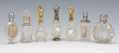 GROUPING OF 7 CRYSTAL PERFUMES WITH