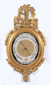 EARLY FRENCH BAROMETER, 18TH/ 19TH C.Early