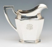 LARGE STERLING SILVER WATER PITCHER.Large