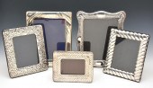 SELECTION OF 5 SILVER PICTURE FRAMESSelection