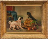 ATTR. TO GEORGE ARMFIELD, PUG AND TERRIER