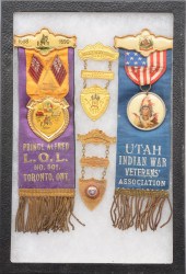 NATIVE AMERICAN CONVENTION MEDALS AND