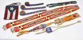 LARGE GROUPING OF NATIVE AMERICAN BEADWORKLarge