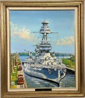 JAMES A. FLOOD, USS TEXAS, PANAMA CANAL,