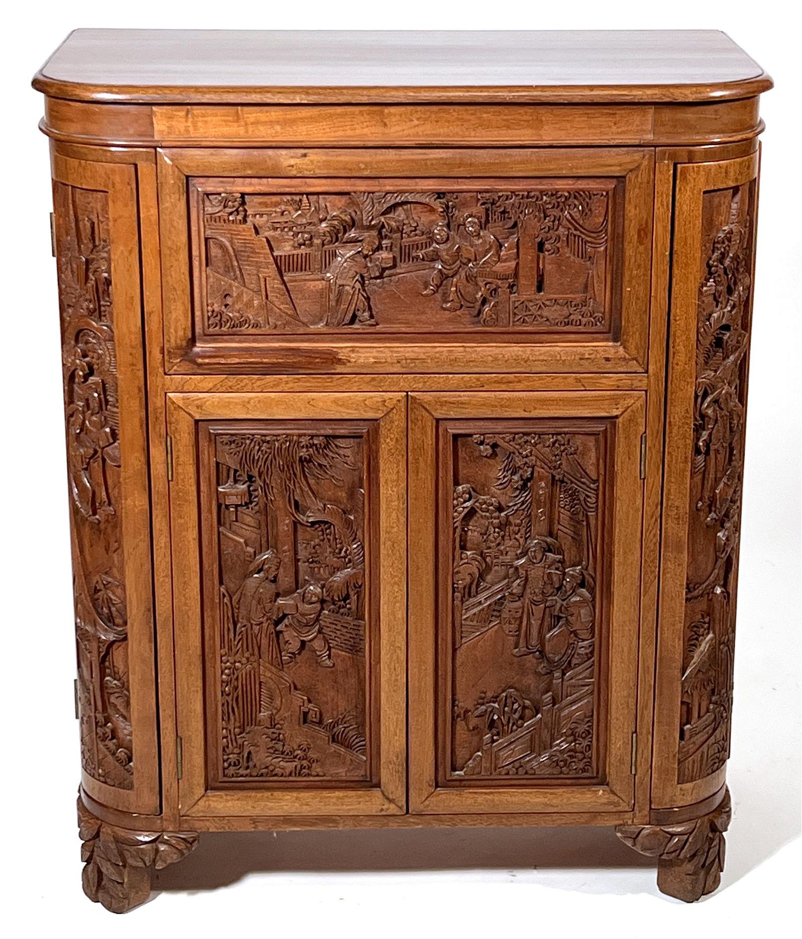 HANNA HOUSE CARVED CHINESE LIFT 3d22a2
