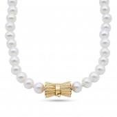 TIFFANY & CO. CULTURED PEARL NECKLACE