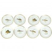 (8) LIMOGES PLATESSet of Eight 20th
