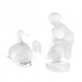 LALIQUE TABLEWARELalique Frosted Crystal