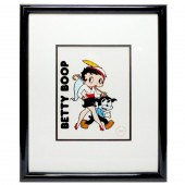 LIMITED EDITION BETTY BOOP SERIGRAPH