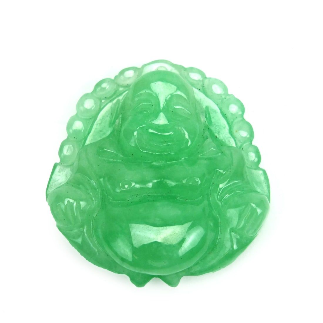 CHINESE CARVED APPLE GREEN JADE 3d2bdf