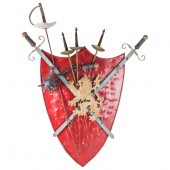 ANTIQUE STYLE COAT OF ARMS WALL HANGING
