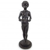LARGE NEOCLASSICAL STYLE BRONZE SCULPTURELarge