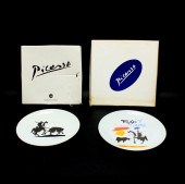 TWO PICASSO PORCELAIN PLATESLot of Two