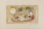 MARC CHAGALL, LE REPOS, LITHOGRAPHProperty