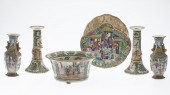 6 PIECES OF CHINESE FAMILLE ROSE PORCELAINProperty