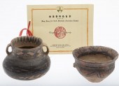 2 CHINESE NEOLITHIC BOWLSProperty of